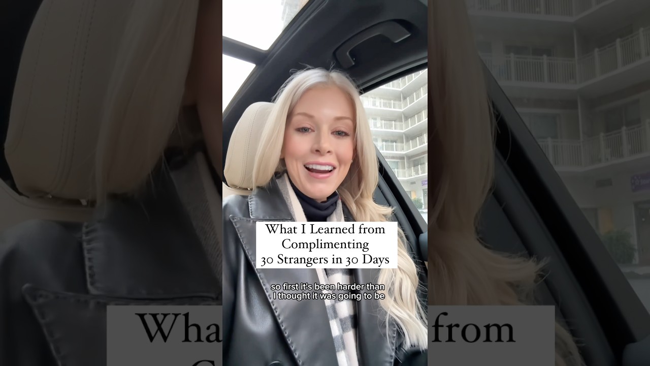 What I learned complimenting 30 strangers in 30 days #kindness