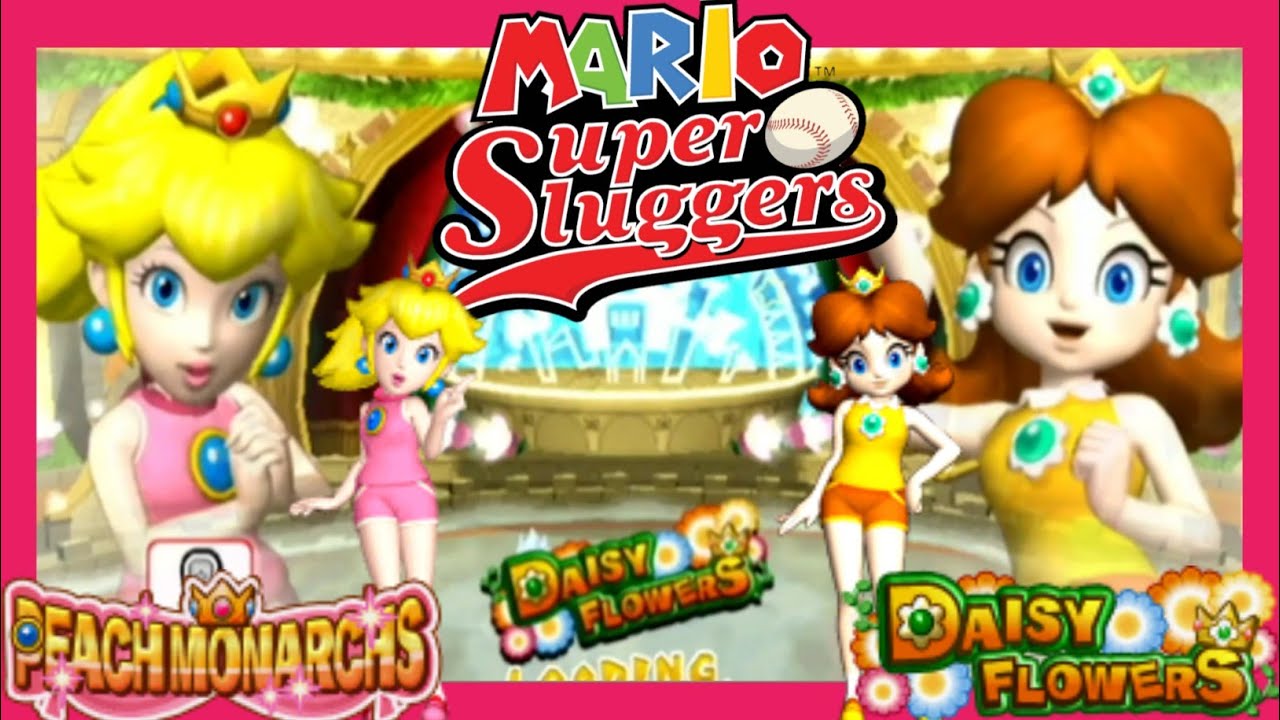 ❤️Mario Super Sluggers - Peach vs. Daisy❤️