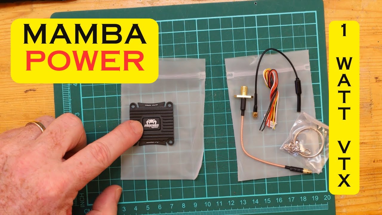 Why I use the Diatone Mamba 1 watt Analog VTX for FPV