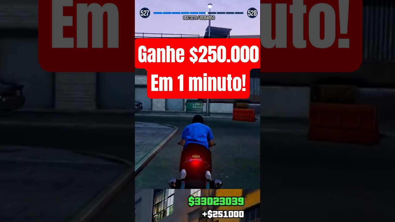 $250 MIL em 1 MINUTO no GTA Online?! 😱