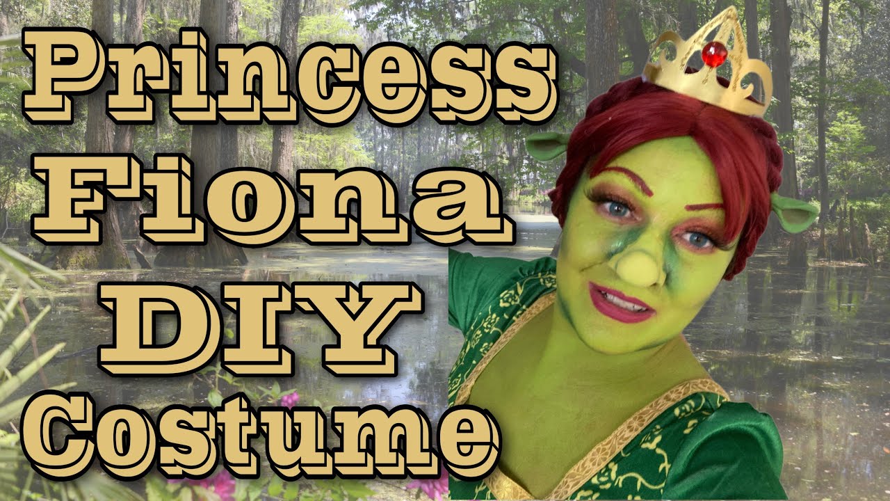 Princess Fiona costume and make-up tutorial. This is Cal O'Ween !