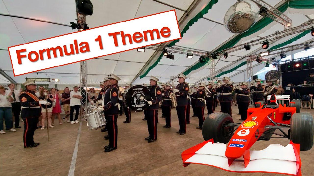 Hülscheider Schützenfest 2025 - Iserlohner Stadtmusikanten - Formula 1 Theme / 10. August 2025 (4K)