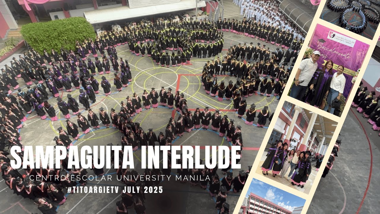 Sampaguita Interlude | CEU Manila Graduation Ceremony 🌼
