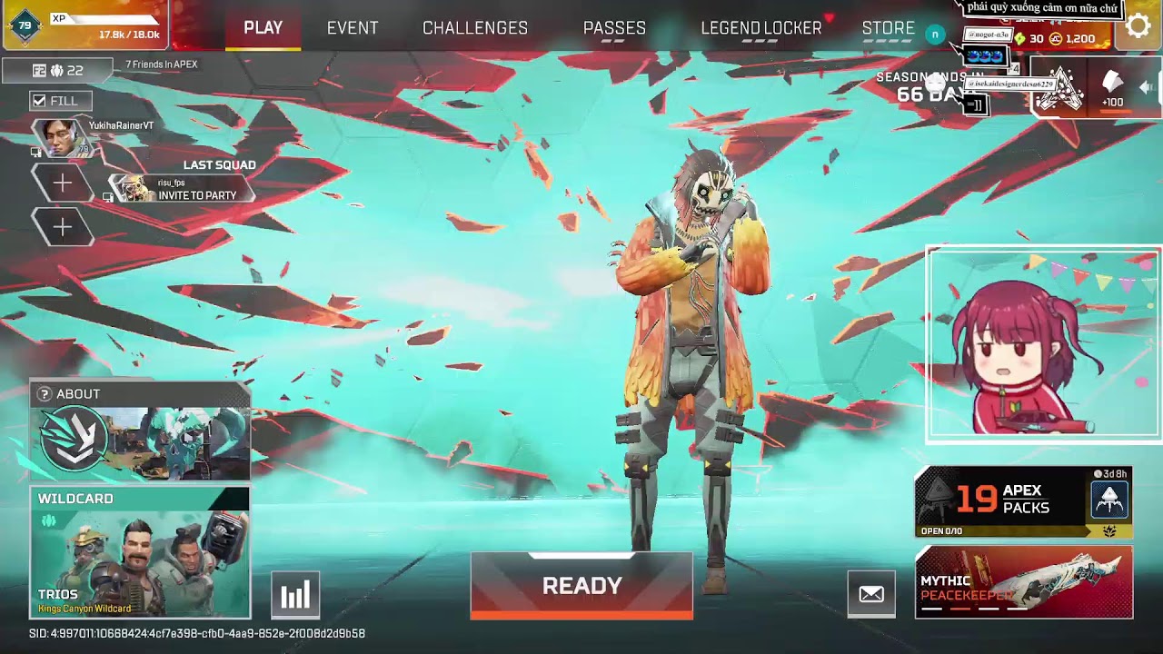『Apex Legend』G1 ファイトー！！！！　N.G.U