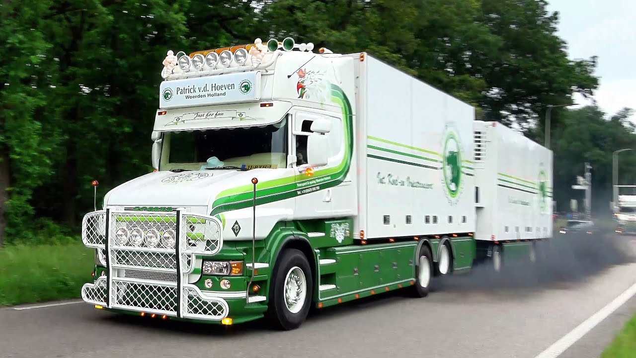 Truckshow Superdik 2024 |  with Scania V8, L6, DAF, MAN & Volvo open pipes sound