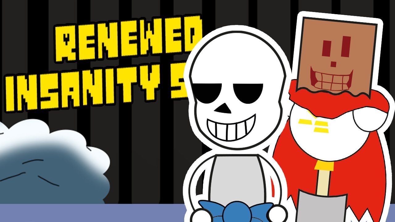 Ещё один Insanity Sans? Что такое InsanityTale Renewed (Канон Teach Tale Undertale AU)