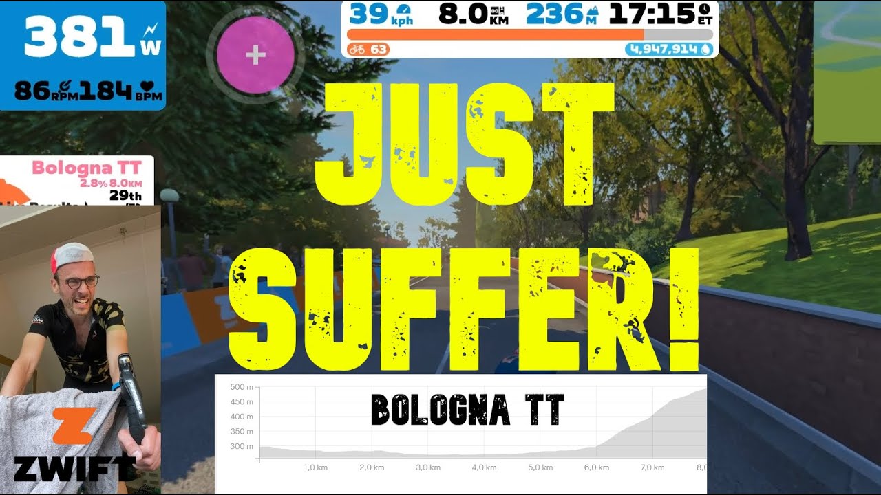 How to pace the ZWIFT Bologna TT