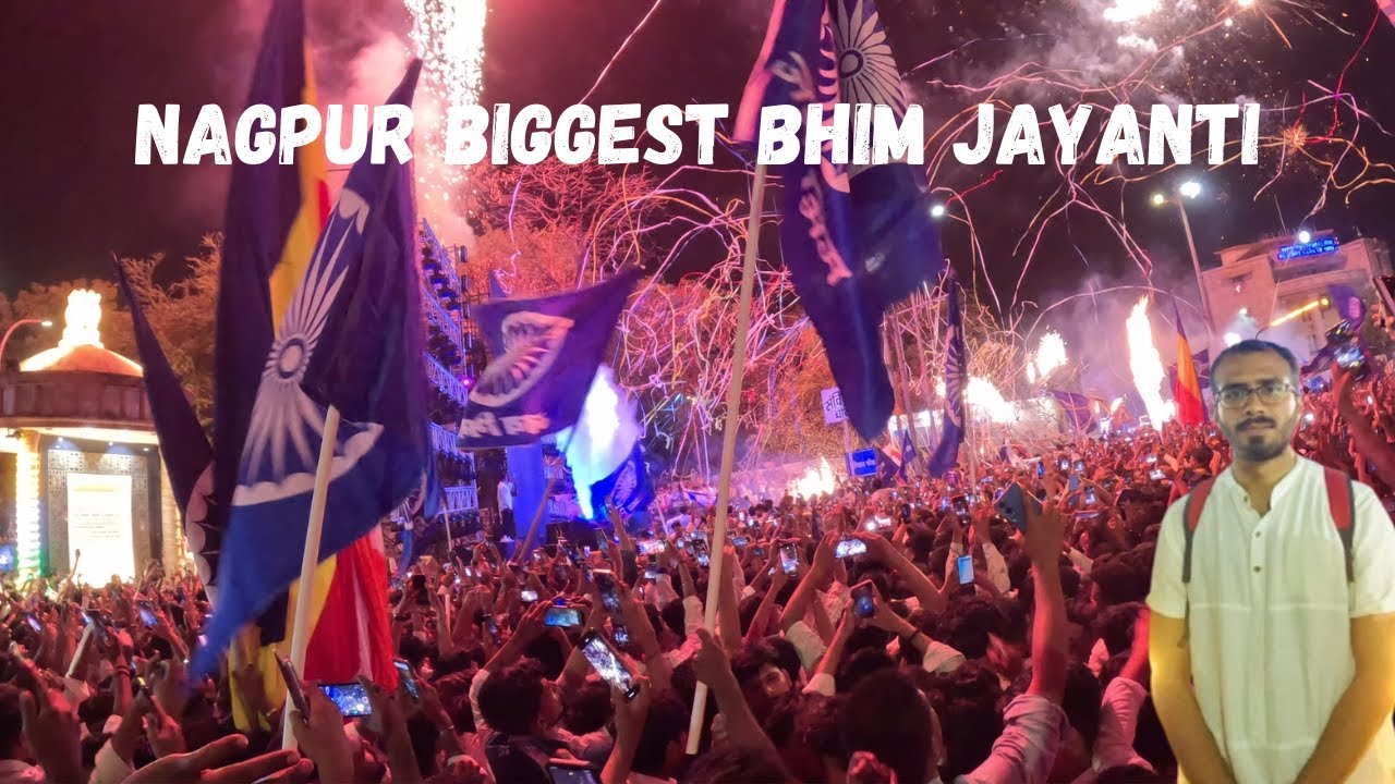 Vidarbha Biggest Ambedkar Jayanti , Nagpur 2025 || Savidhan Square