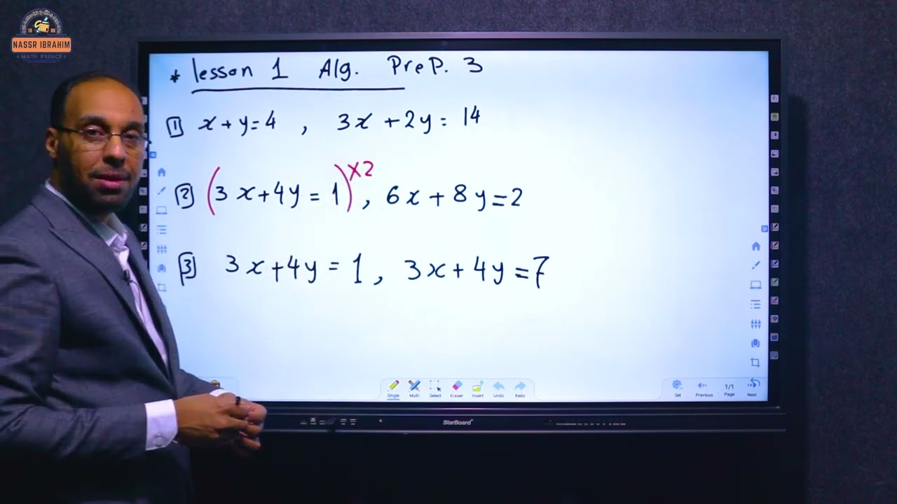 Prep. 3 Unit 1 Algebra Revision   ( Math  second term)