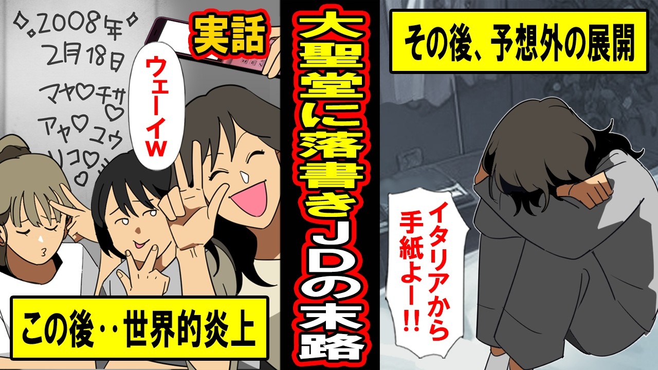 [Реальная история] Судьба студенток, осквернивших итальянский собор... Что их ждало после мировог...