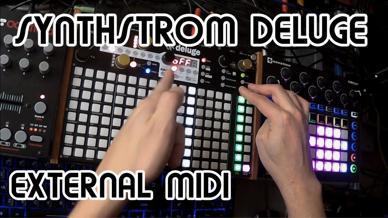 Controlling Deluge From External Midi // Synthstrom Deluge Tutorial