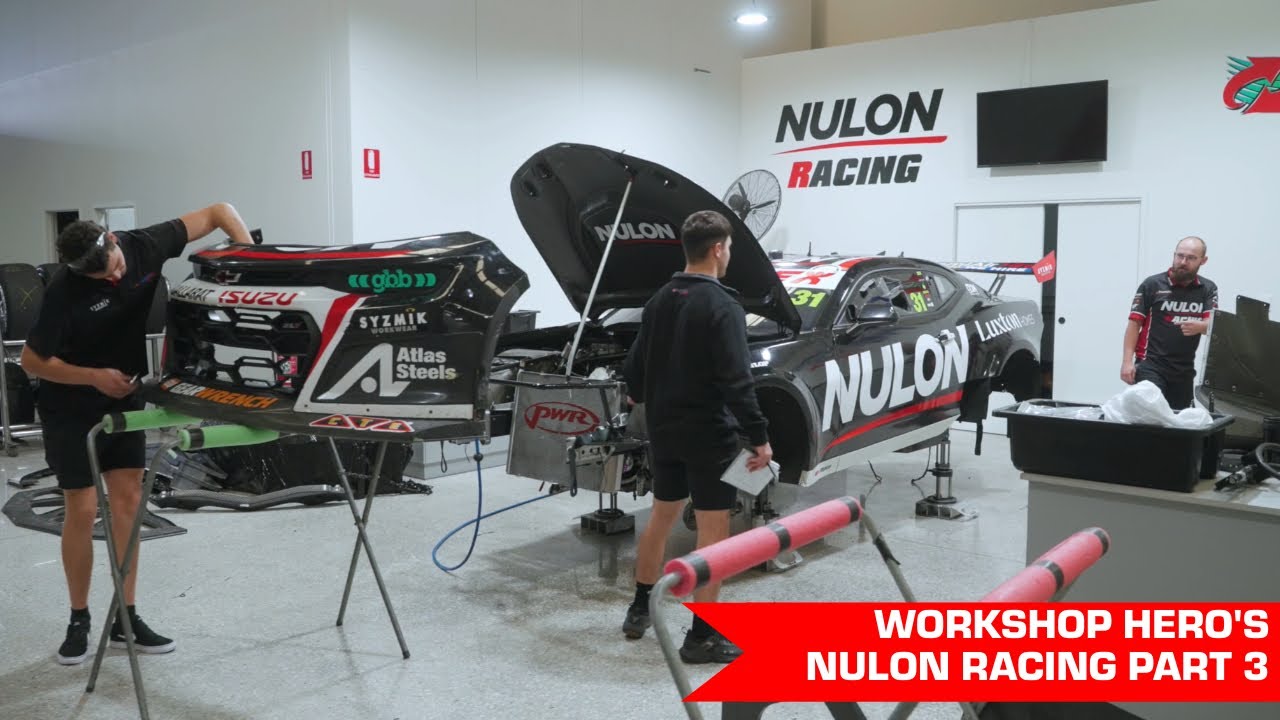 Workshop Hero's - Nulon Racing PART 3