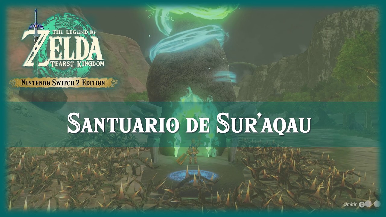 The Legend of Zelda: Tears of the Kingdom | Santuario | Sur'aqau