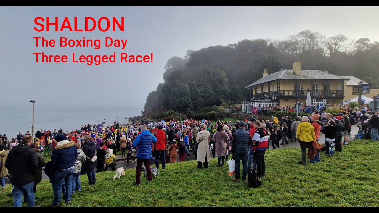 SHALDON   The Boxing Day Three Legged Race!