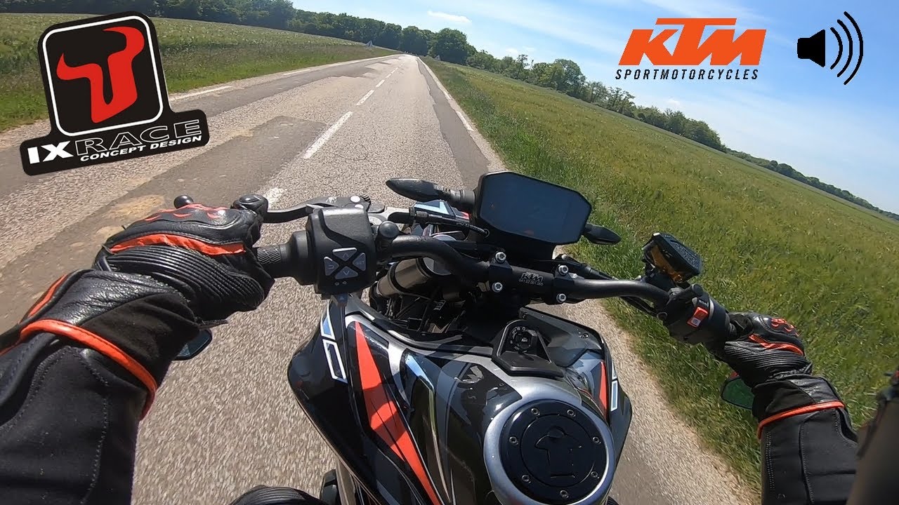 KTM 790 DUKE IXRACE ! LE SON DU DÉMON !