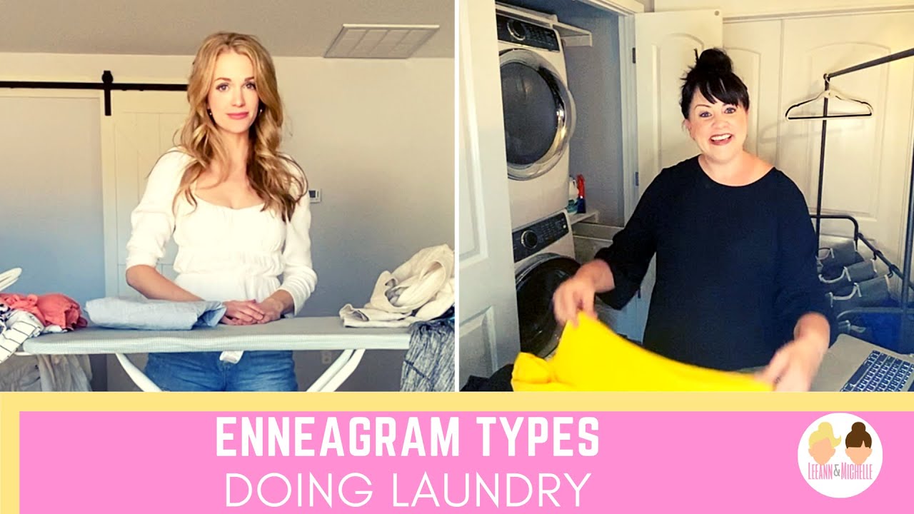 Enneagram Types Doing Laundry