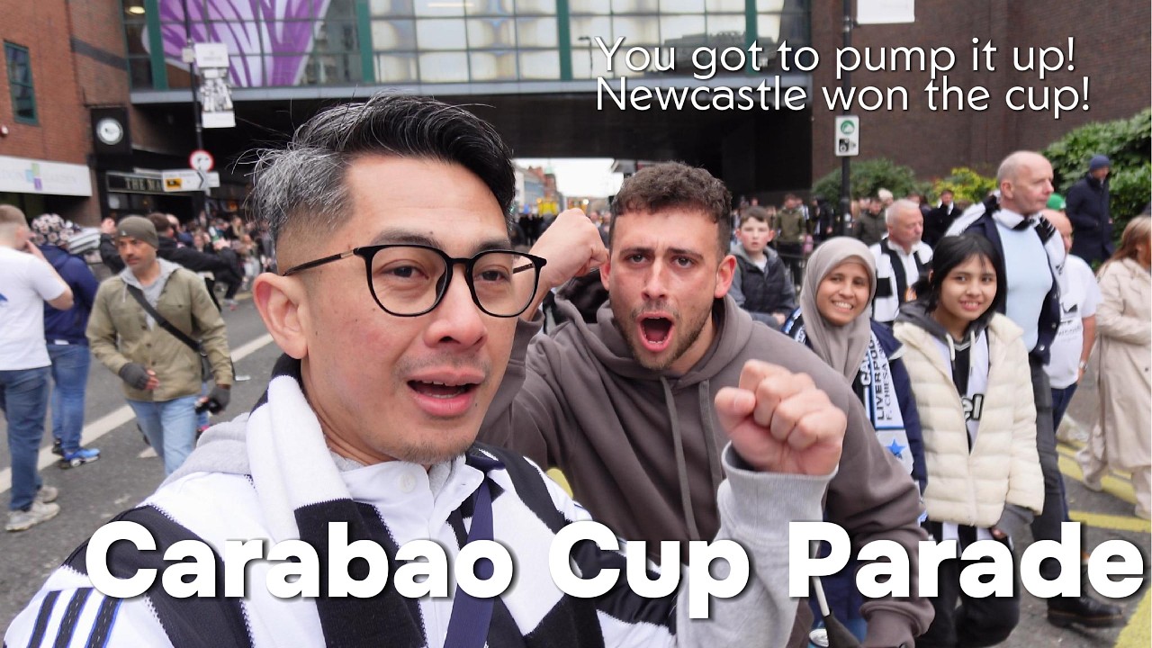 Ikutan Parade Newcastle United Carabao Cup 2025 Vlog