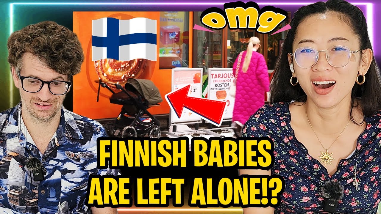 Thai-Canadian Reacts To Why Finnish parents leave their babies outside unattended!