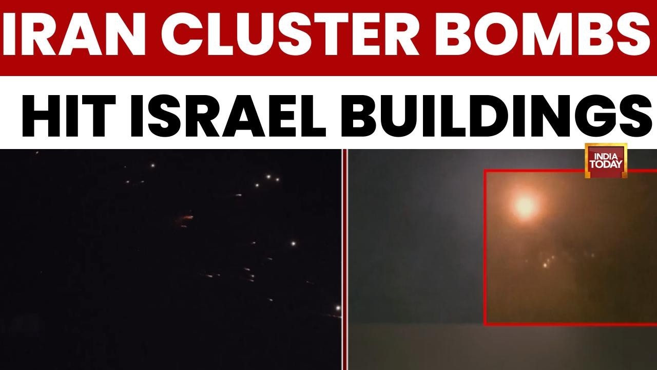 Iran Hard Strike: Iran Fires Cluster Munition Missiles At Israel | 3 Killed In West Bank Town