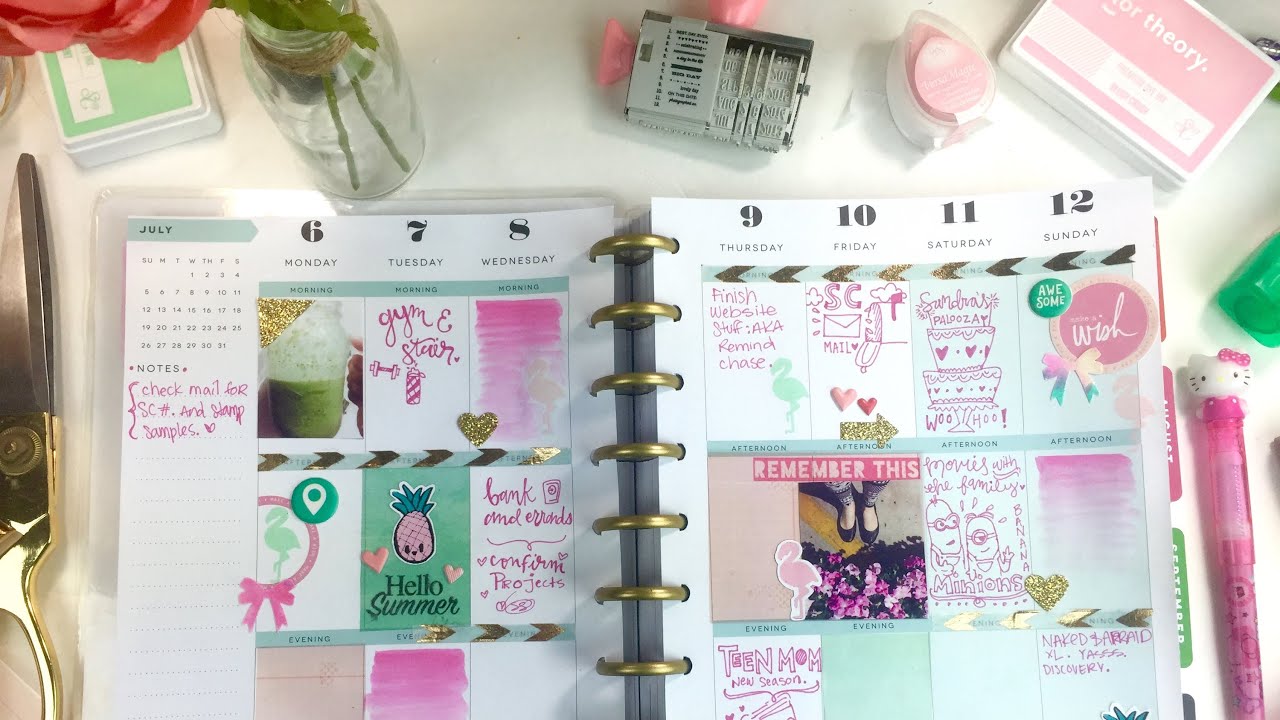 Decorate Your Happy Planner with Me| #planningwithSandy