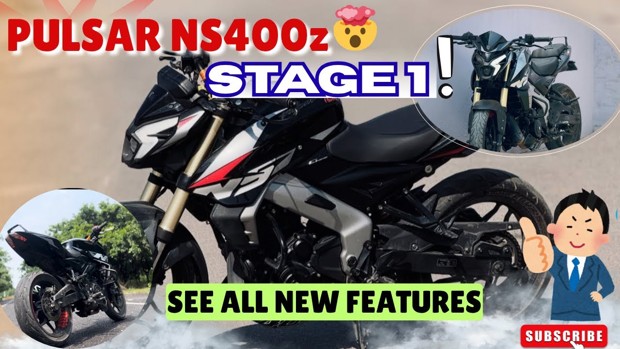 PULSAR NS400Z STAGE 1(segment killer)!!