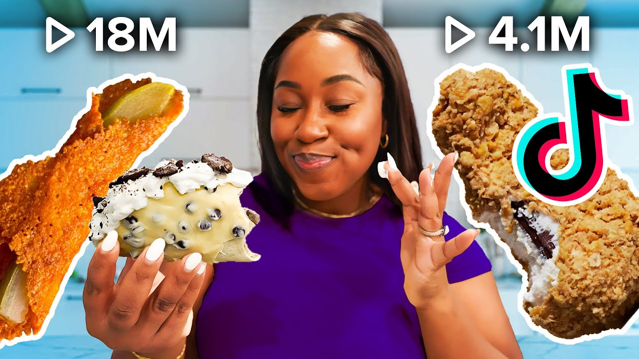 I Tested MOST POPULAR Tiktok Food Recipes!