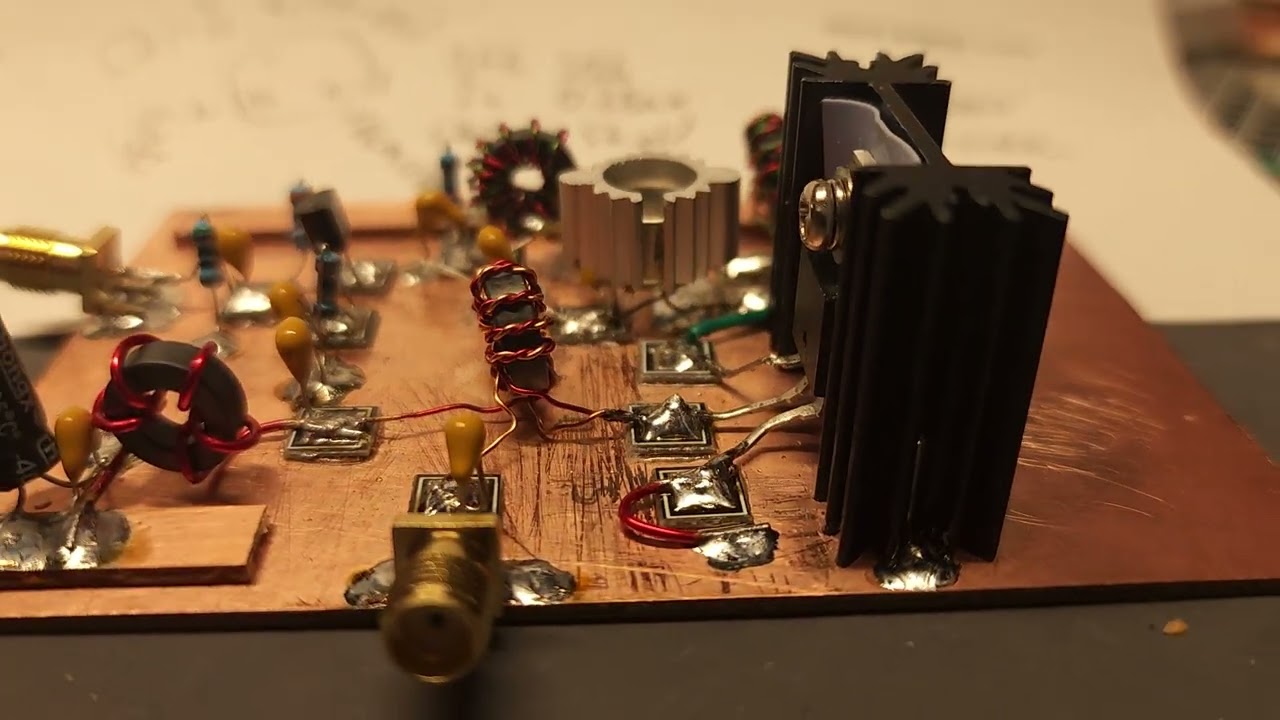  My attempt at Pete Julianos IRF510 RF amplifier design 