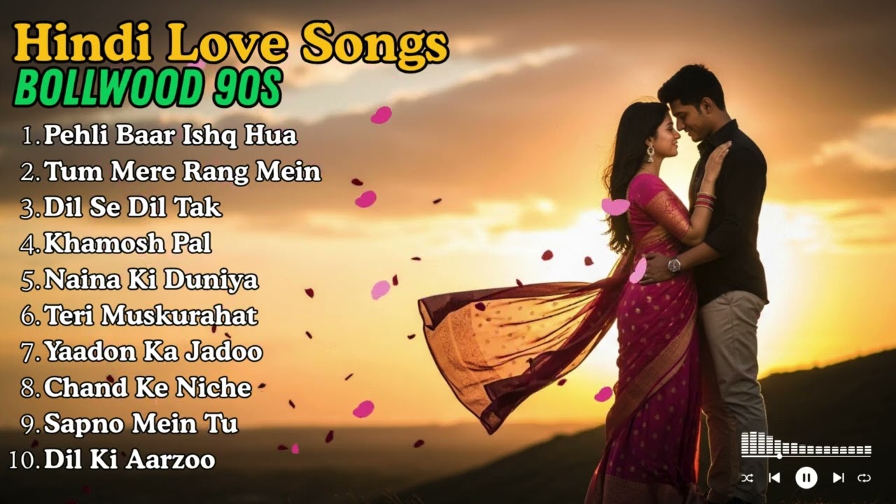 🌸 Bollywood 90s Evergreen Love Hits | Heartfelt Hindi Songs | Nostalgic Mix