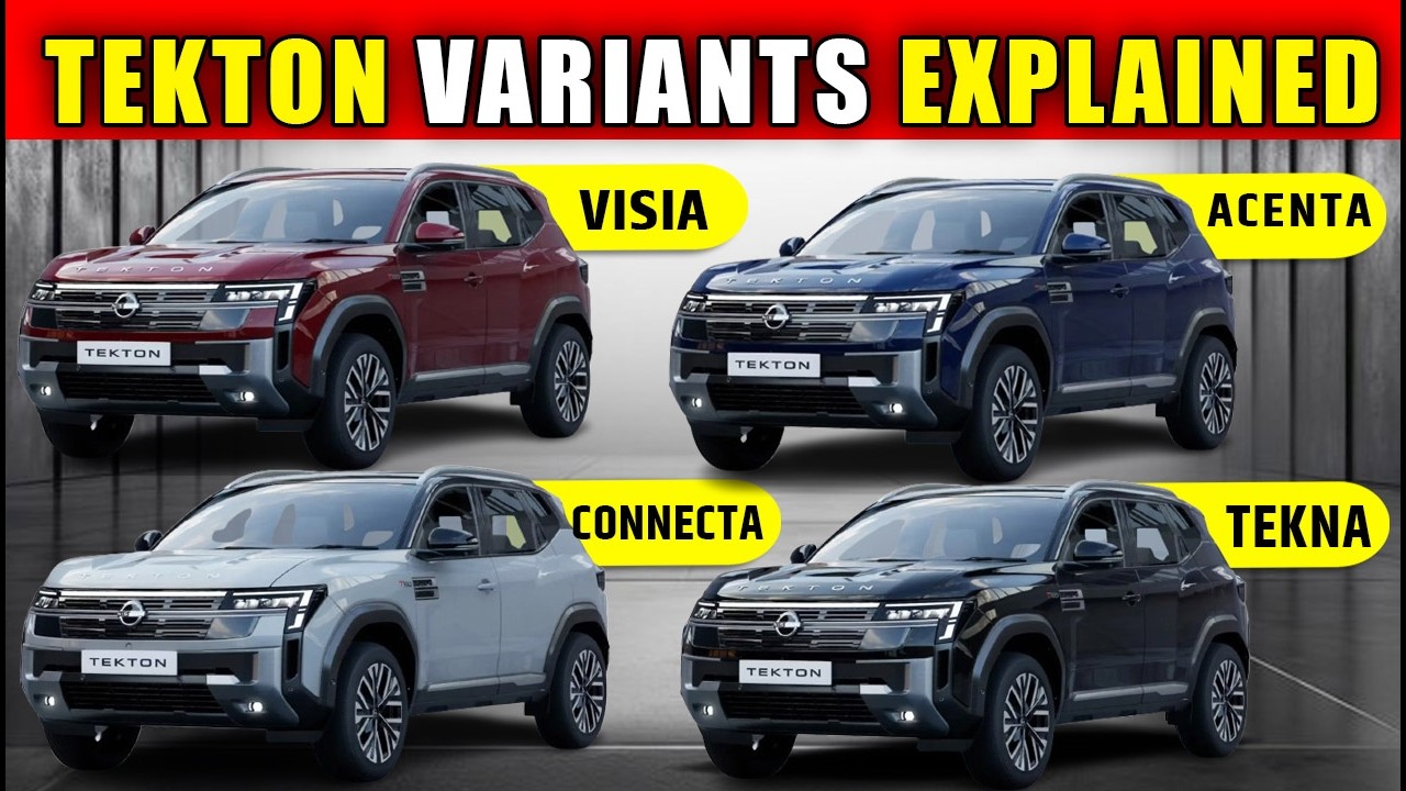 Nissan Tekton All Variants Explained | Nissan Tekton Variants and Price list #nissantekton