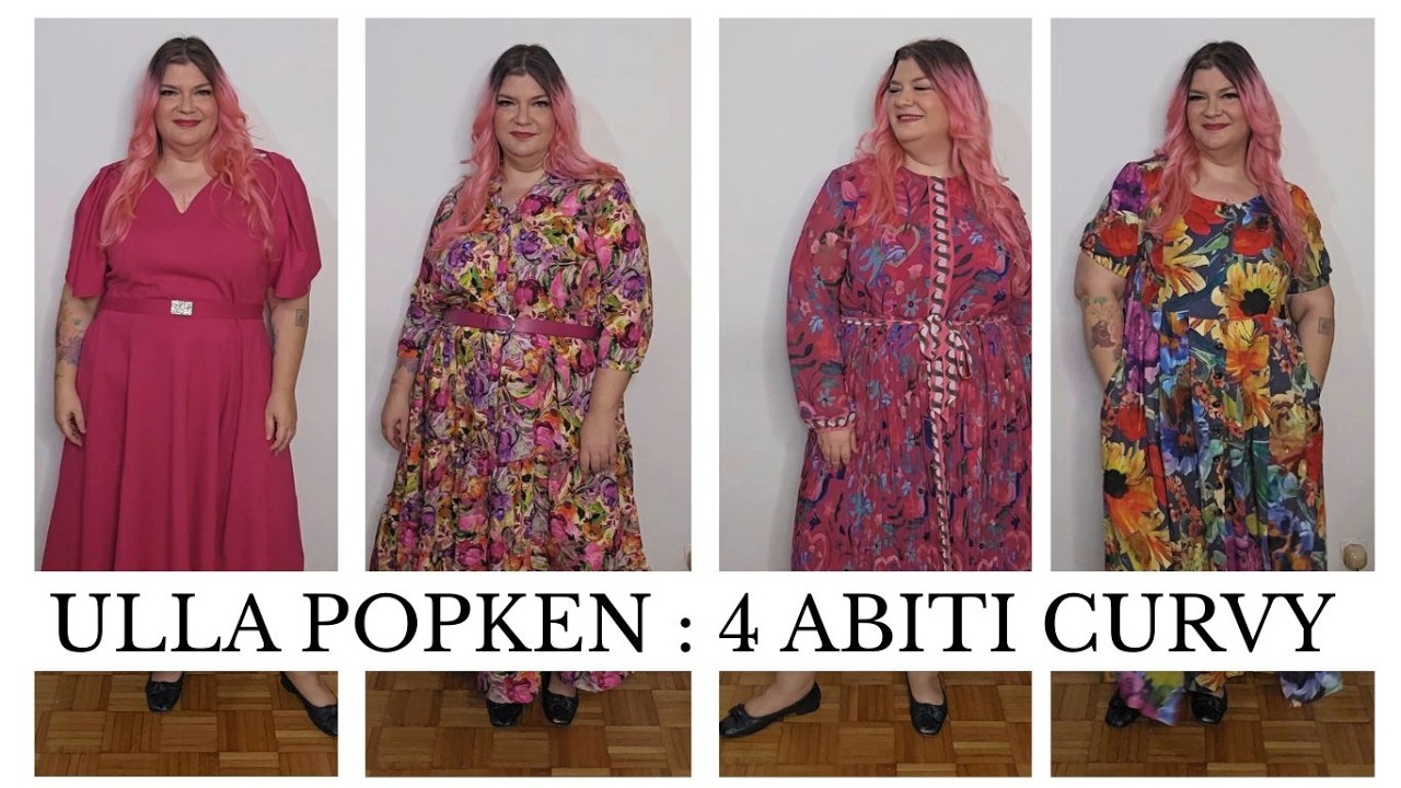 4 abiti cruvy Ulla Popken per la primavera