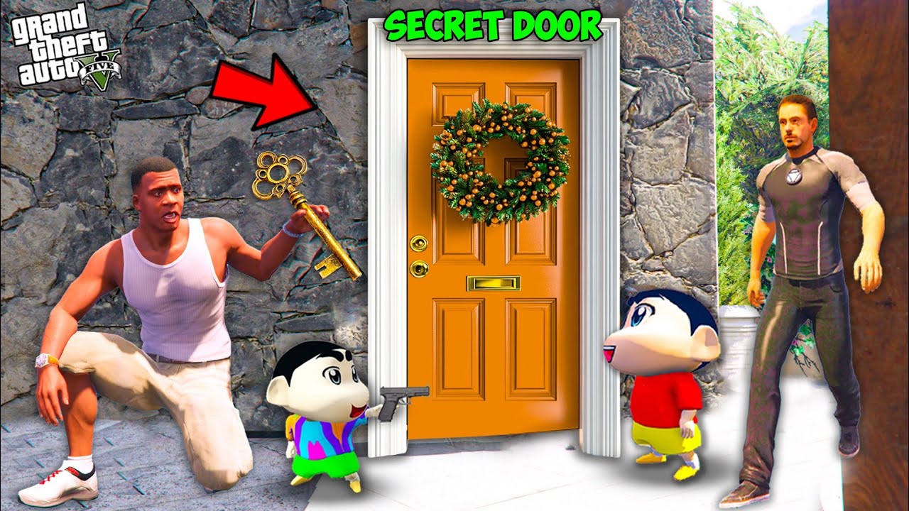 Franklin's House Has A Secret Garage Under It's Swimming Pool In GTA 5 ! (GTA 5 Mods)
