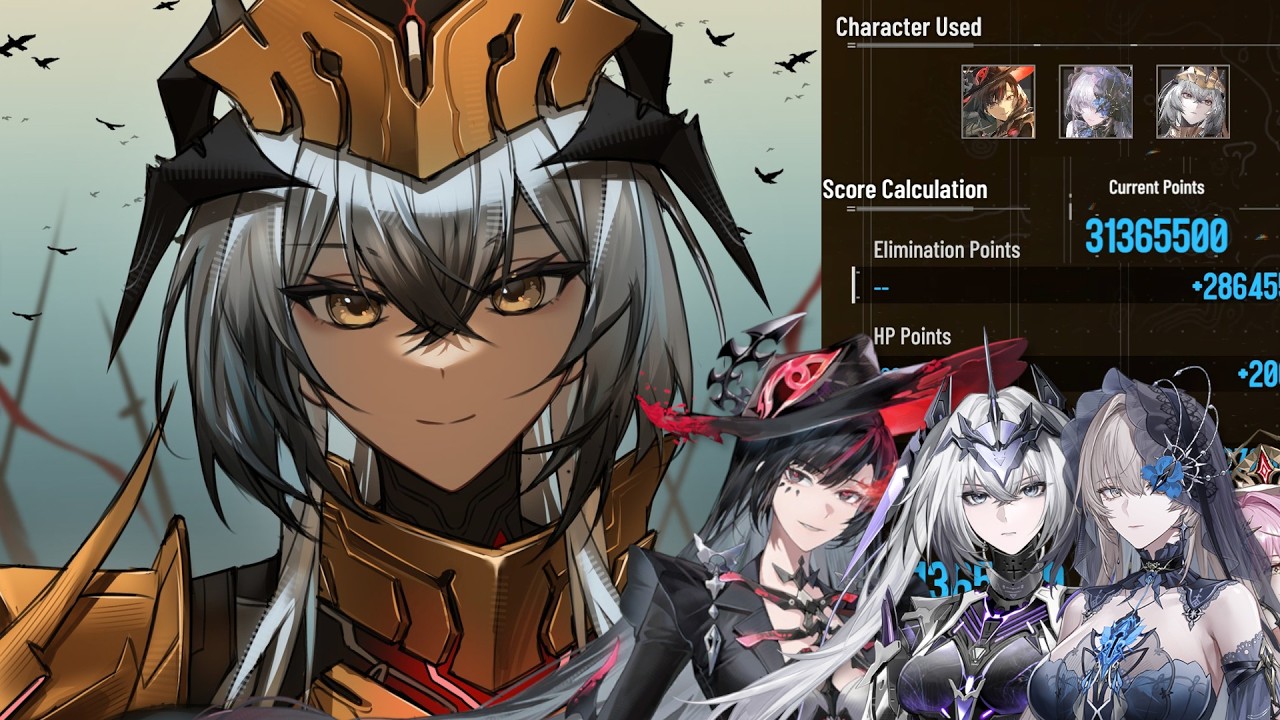 Punishing: Gray Raven | Dark Warzone 31.36m!! (Legend) SSS+ Bianca, Rosetta & Lilith
