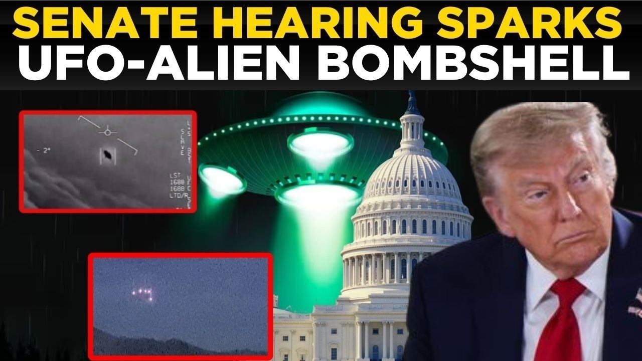UFO Hearing Live: Trump Demands Declassification of UFO Secrets, What Are They Hiding?