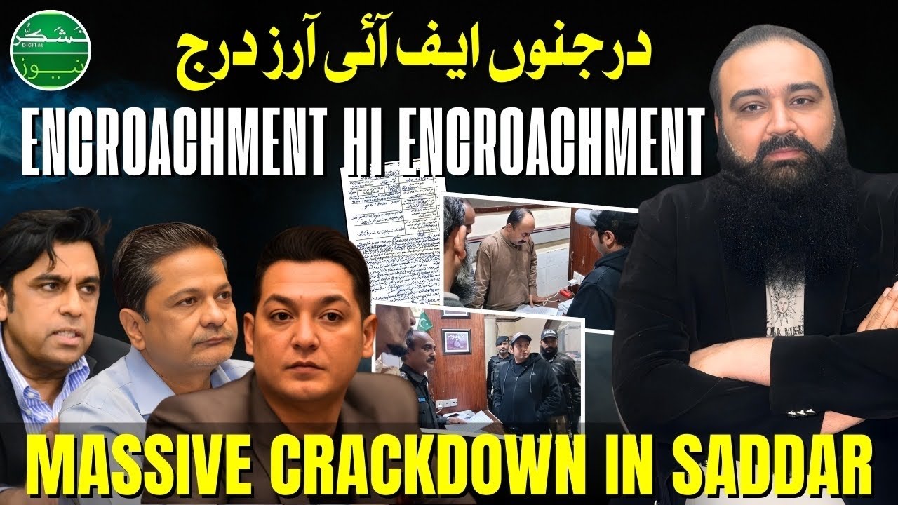 Karachi Parking Mafia Crackdown At Saddar | Main Roads Blocked by Encroachment