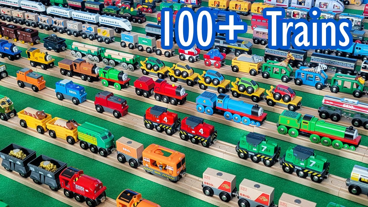 BRIO Wooden Trains - Entire BRIO Toy Train Collection 2024