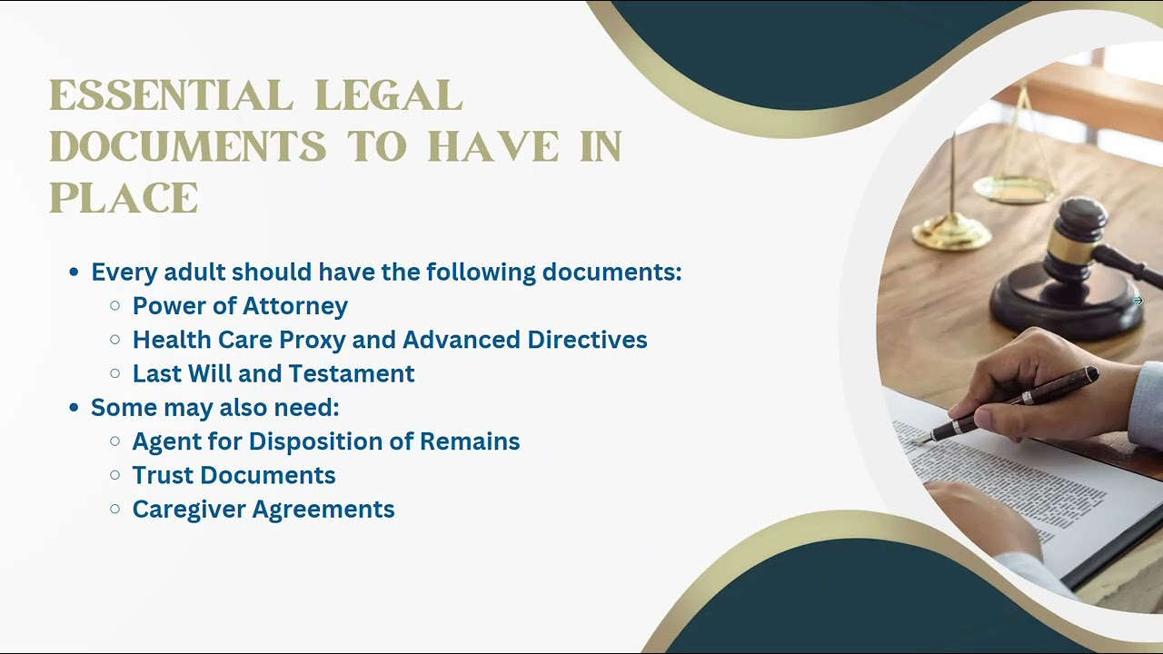 Aging With Dignity: Legal Steps Every Adult Child Should Take for Their Parents