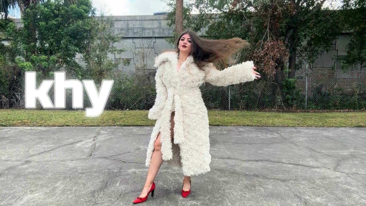 khy x entire studios drop 2 shaggy faux fur coat try on review 💋✨Lookbook winter trench 👠 khy review