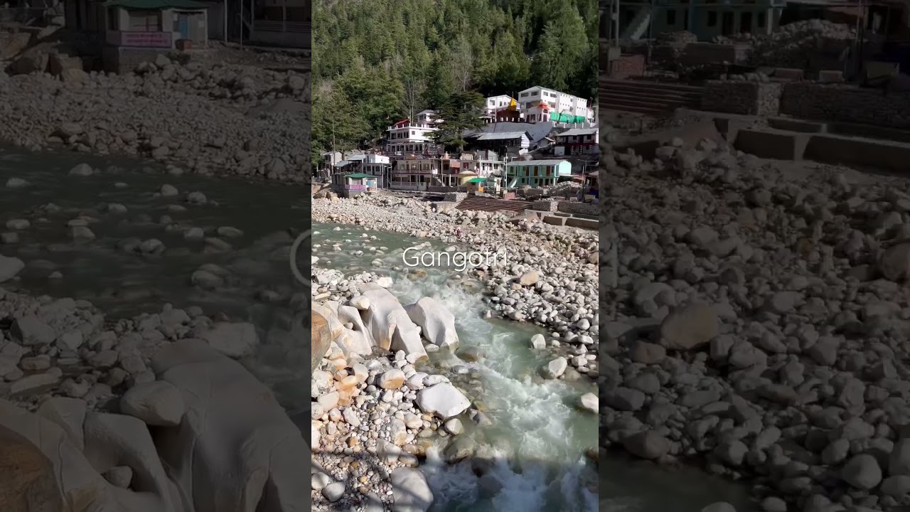 Gangotri Dhaam #gangotri #harshil #uttarkashi #gangotritemple#ganga