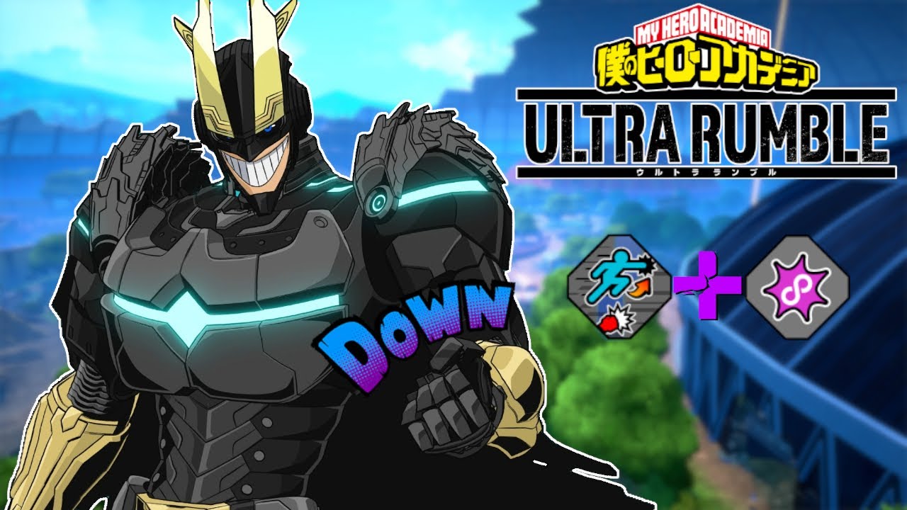 Armored All Might with Tuning is CRAZY STRONG in My Hero Ultra Rumble