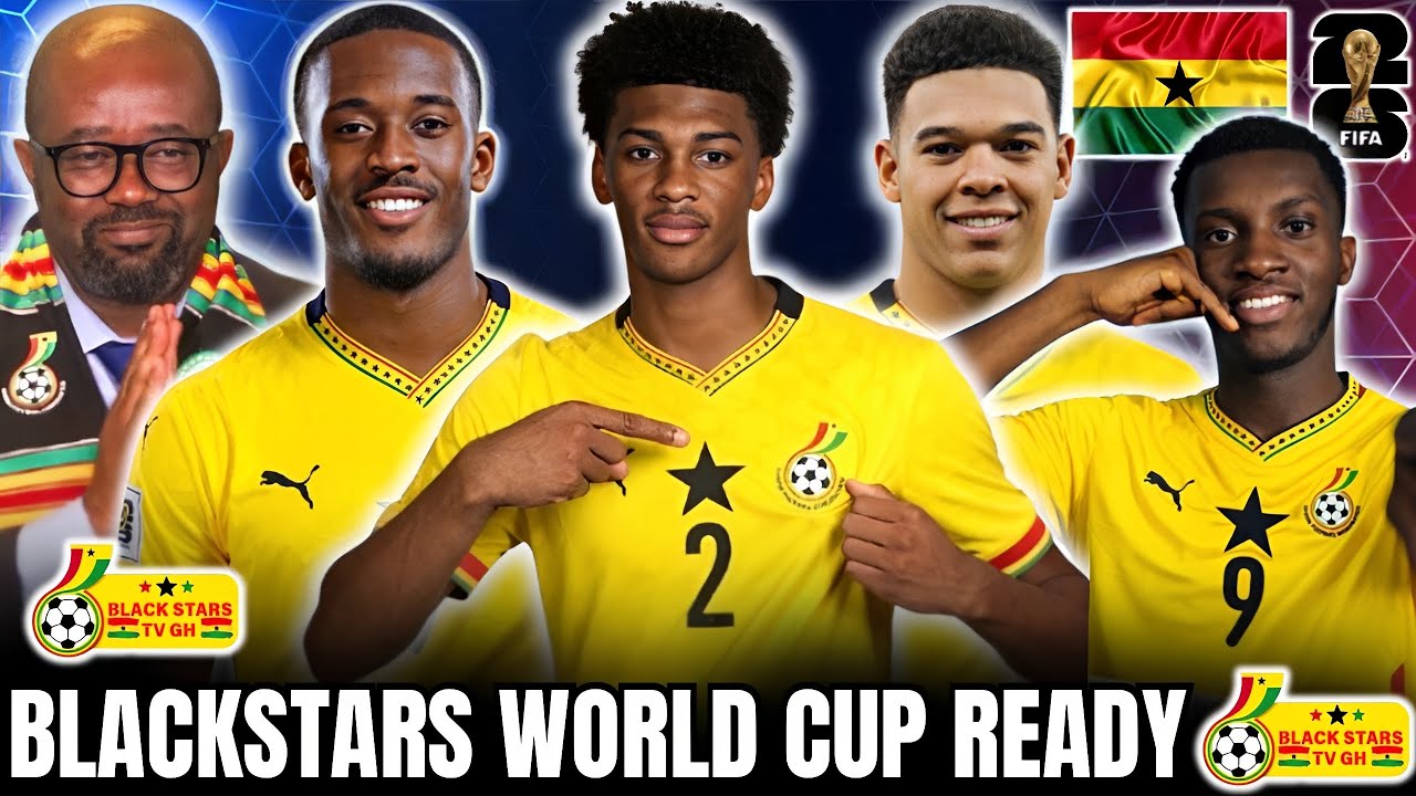 🔥🇬🇭CONFIRMED! JOSH ACHEAMPONG, EDDIE NKETIAH, HUDSON ODOI & MORE JOINING BLACK STARS FOR WORLD CUP✅💯
