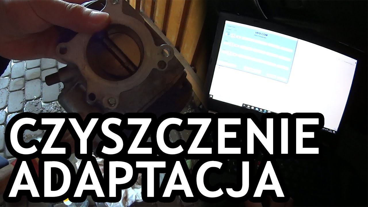 Czyszczenie i adaptacja przepustnicy VAG Volkswagen Polo Classic 1.4 AEX (Golf, Lupo)