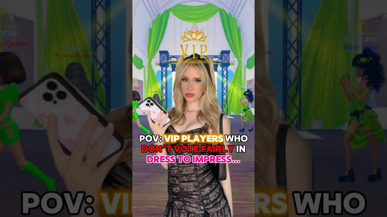 Are You a &ldquo;VIP&rdquo; or &ldquo;NON-VIP&rdquo; Player in DRESS TO IMPRESS on ROBLOX??