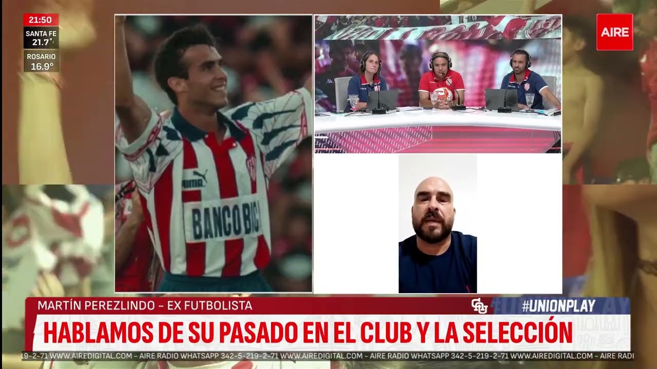 Martín Perezlindo en #UniónPlay
