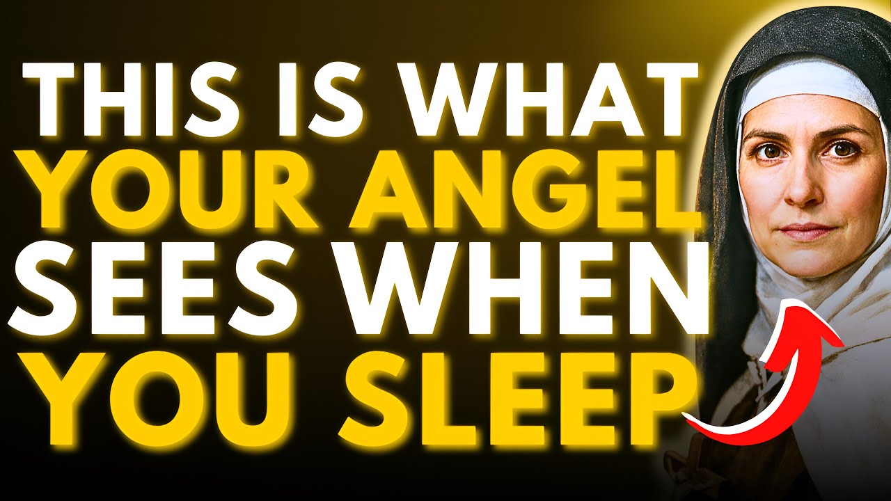 ⚠️SAINT TERESA REVEALED: WHAT YOUR ANGEL SEES WHILE YOU SLEEP — THEY NEVER TOLD YOU!