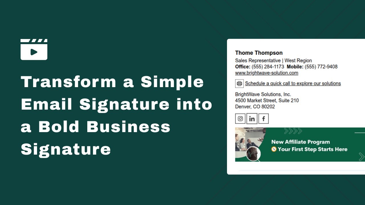 Simples vs Audacious: Upgrade Your Corporate Email Signature