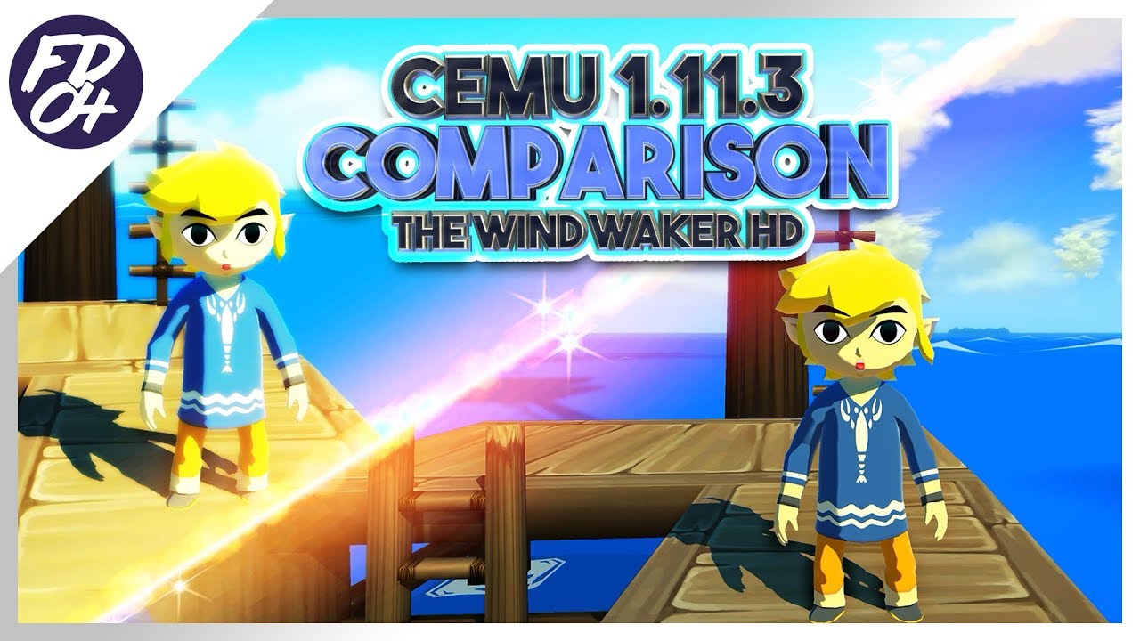Cemu 1.11.3 | Zelda: The Wind Waker HD Graphics Packs and Gamecube Comparison