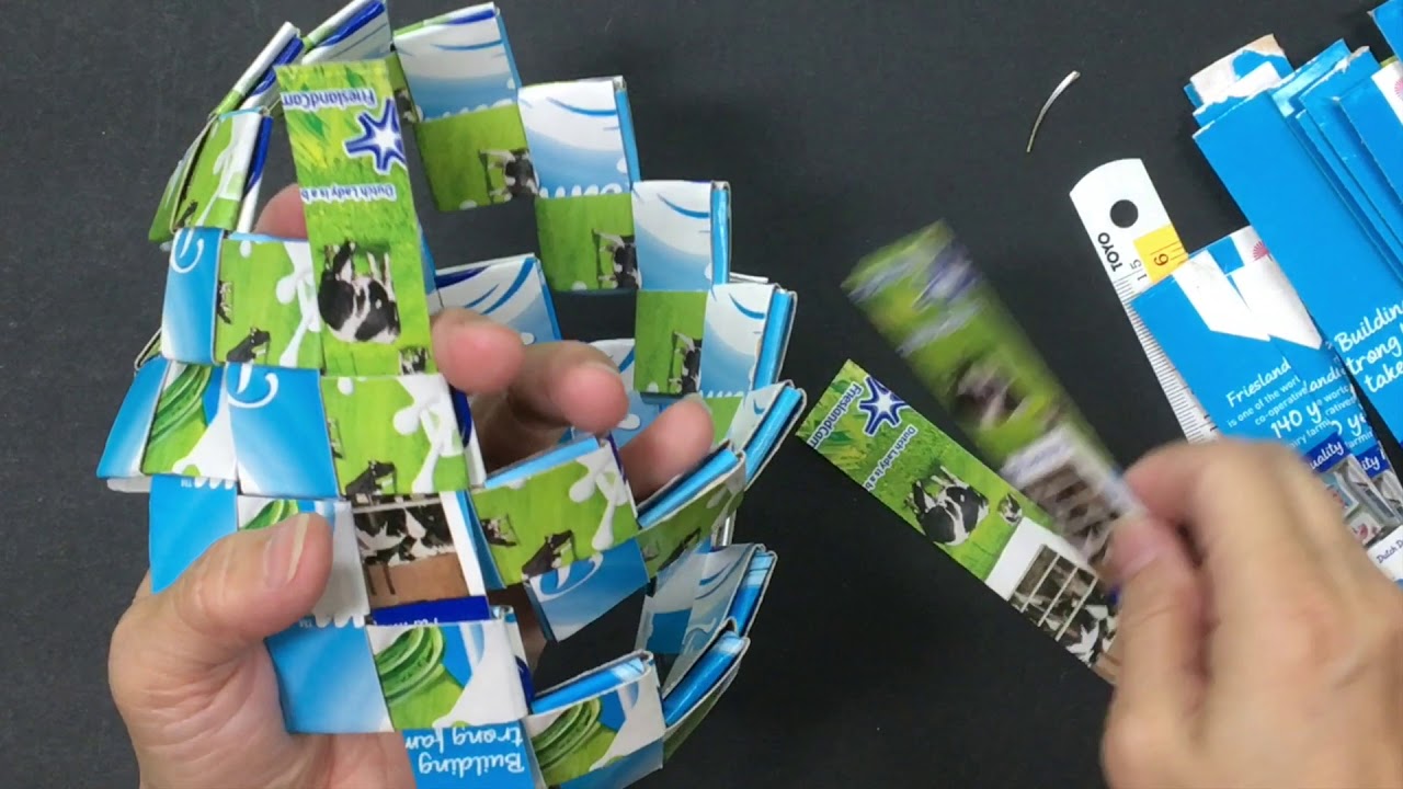 Workshop: Upcycled beverage carton basket (By Tetra Pak)