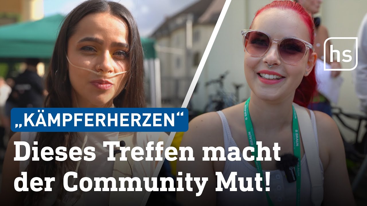 Kassel: Menschen mit chronischen Erkrankungen sehen sich beim Kämpferherzen-Treffen | hessenschau