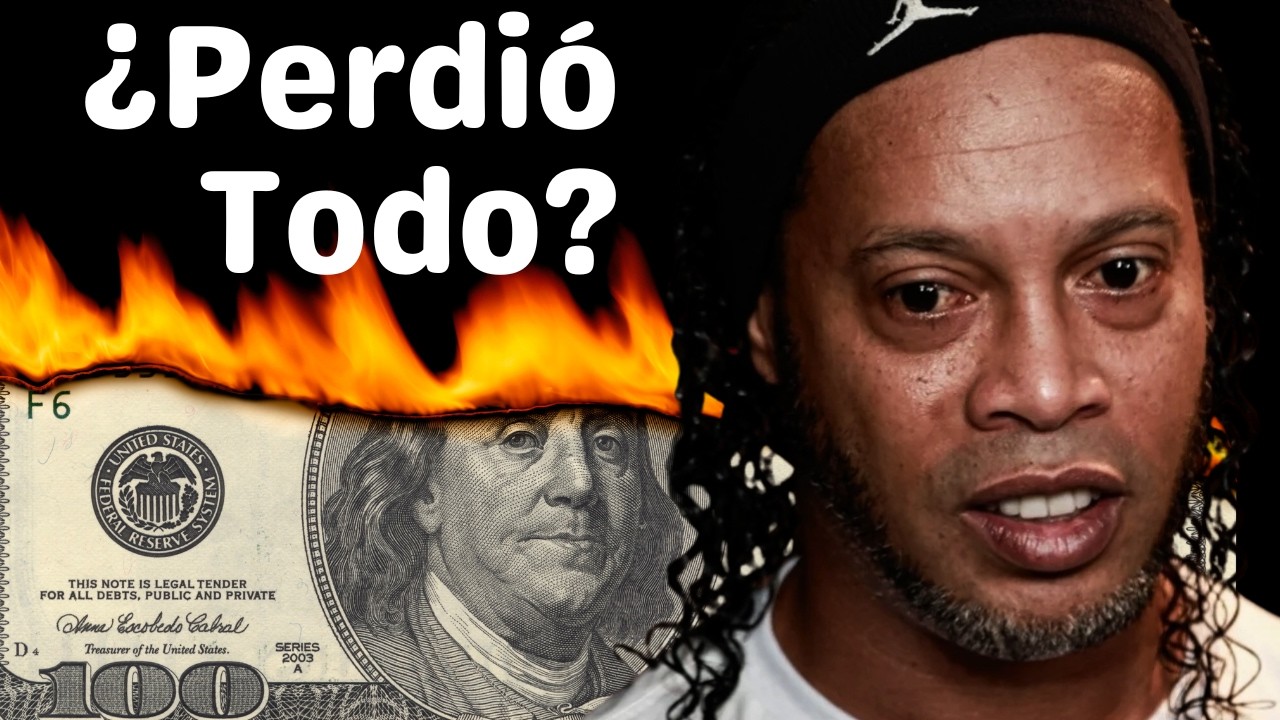 🤯RONALDINHO: El MILLONARIO con $6 dólares en el banco