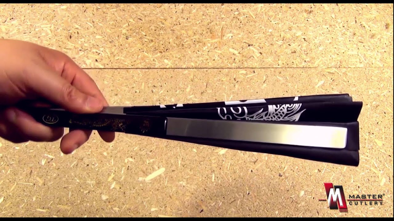 Kung Fu Fighting Fan 2510-CBK Product Video